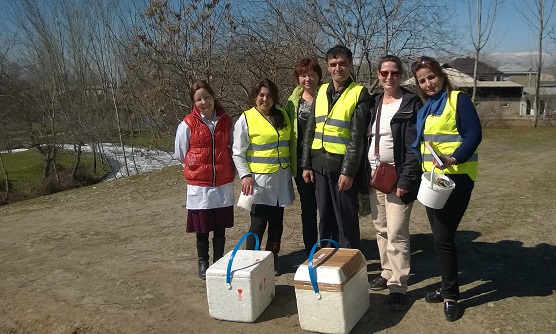 sampling in Dushanbe 2018